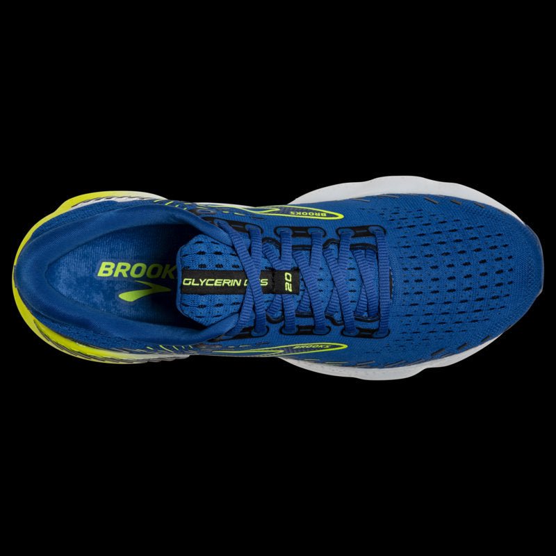 Brooks Glycerin GTS 20 Blue/Nightlife/white - Winzer Gesunde Schuhe