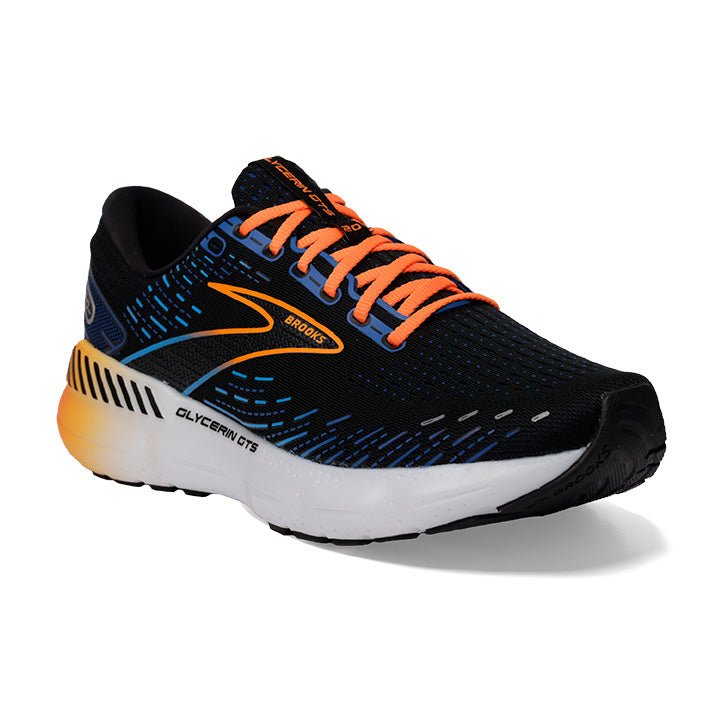 Brooks Glycerin GTS 20 Herren schwarz/orange - Winzer Gesunde Schuhe