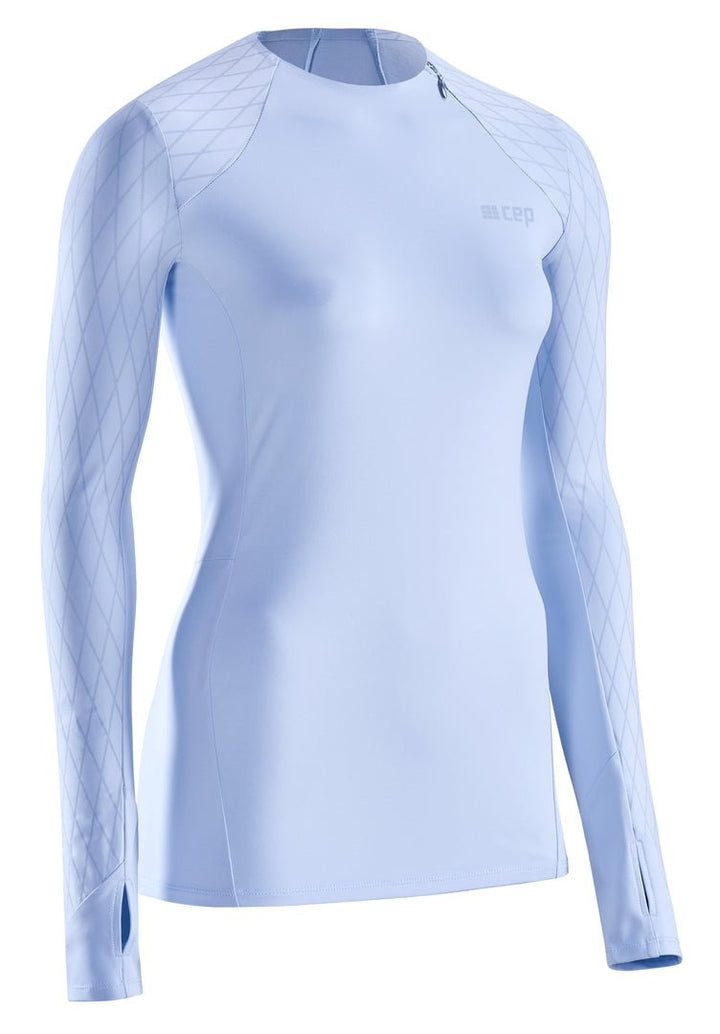 CEP Cold Weather Shirt longsleeve woman lightblue - Winzer Gesunde Schuhe