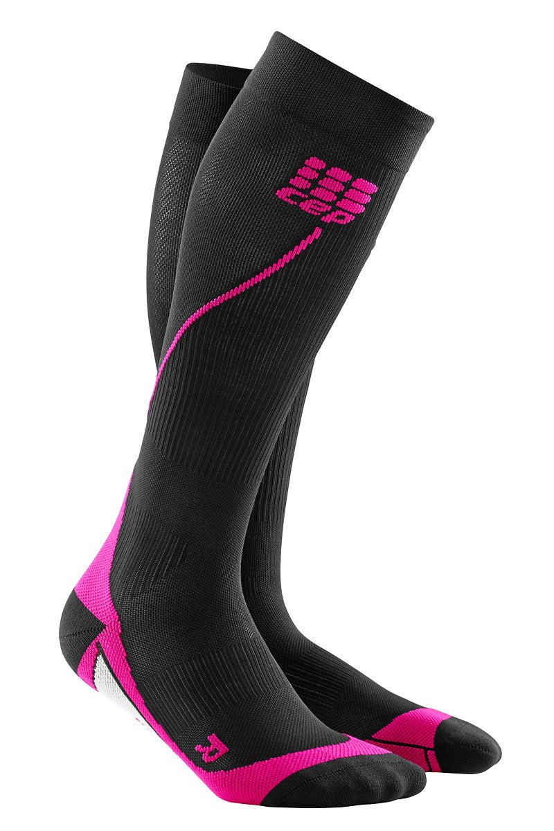 CEP Run Socks 2.0 women black-pink - Winzer Gesunde Schuhe