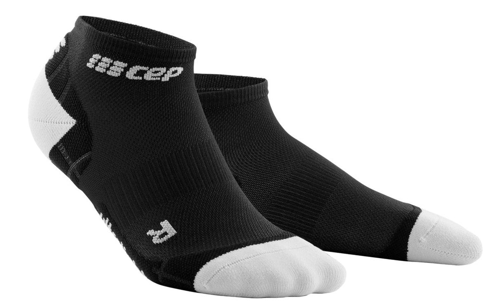 CEP ultralight compression Low-cut Socks men grey-lightgrey - Winzer Gesunde Schuhe