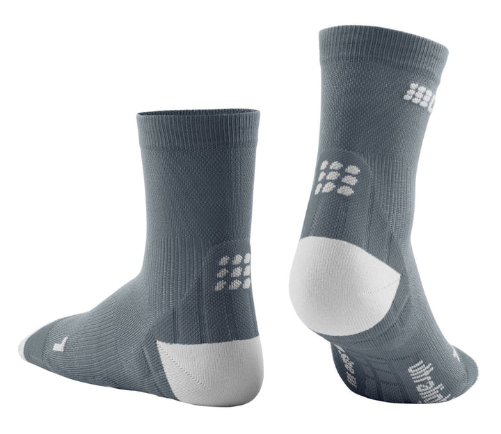 CEP ultralight compression Short Socks men grey-lightgrey - Winzer Gesunde Schuhe