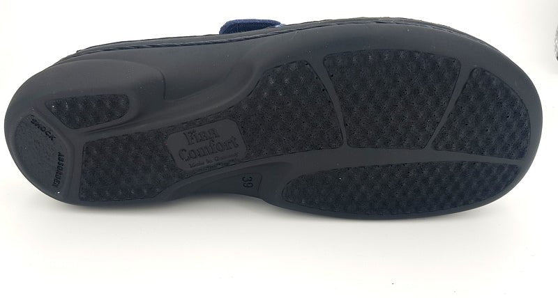 FinnComfort Pantolette Stanford Seablue - Winzer Gesunde Schuhe