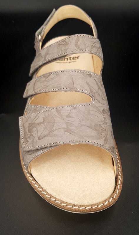 Ganter Sandalette Hera lightgrey - Winzer Gesunde Schuhe