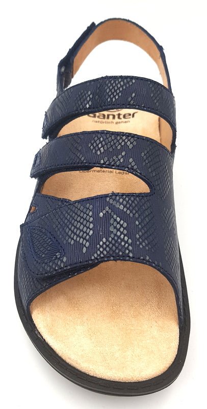 Ganter Sandalette Hera navy - Winzer Gesunde Schuhe