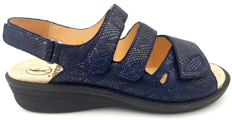 Ganter Sandalette Hera navy - Winzer Gesunde Schuhe