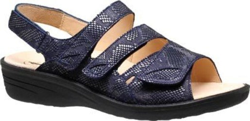 Ganter Sandalette Hera navy - Winzer Gesunde Schuhe