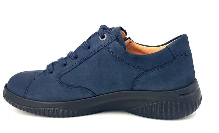 Hartjes Halbschuh Ethno Marineblau Natural - Winzer Gesunde Schuhe