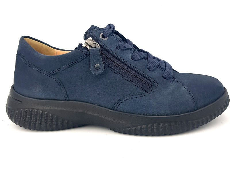 Hartjes Halbschuh Ethno Marineblau Natural - Winzer Gesunde Schuhe