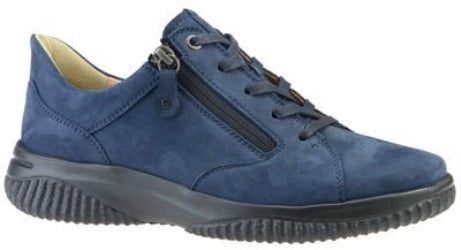 Hartjes Halbschuh Ethno Marineblau Natural - Winzer Gesunde Schuhe