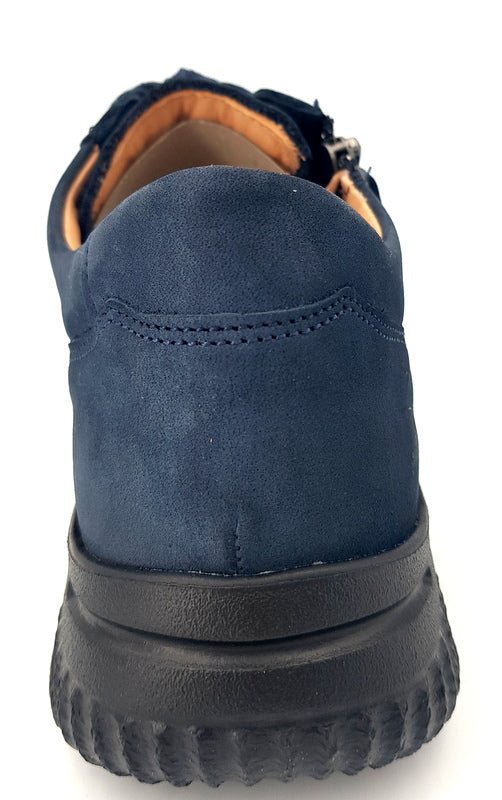 Hartjes Halbschuh Ethno Marineblau Natural - Winzer Gesunde Schuhe