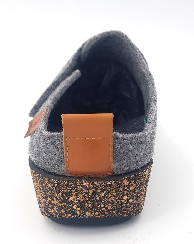 Hartjes Hausschuh Feel Good grau - Winzer Gesunde Schuhe
