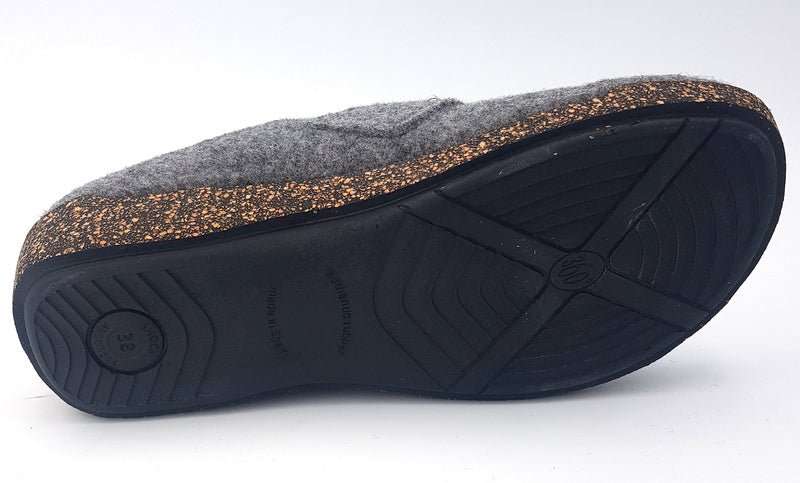 Hartjes Hausschuh Feel Good grau - Winzer Gesunde Schuhe