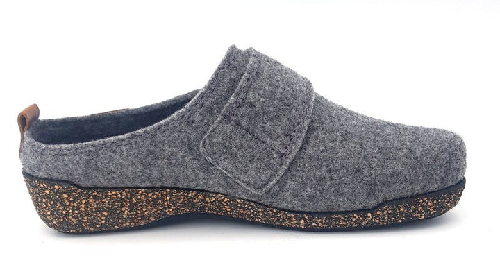 Hartjes Hausschuh Feel Good grau - Winzer Gesunde Schuhe