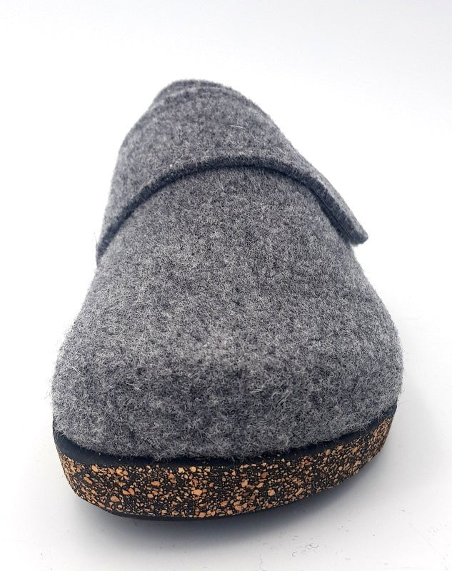 Hartjes Hausschuh Feel Good grau - Winzer Gesunde Schuhe