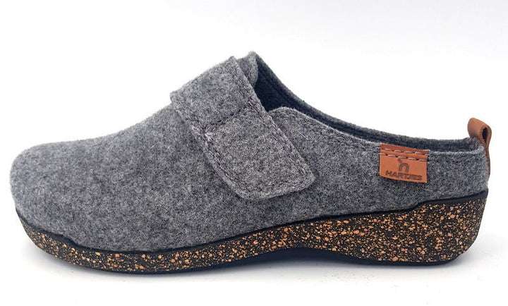 Hartjes Hausschuh Feel Good grau - Winzer Gesunde Schuhe