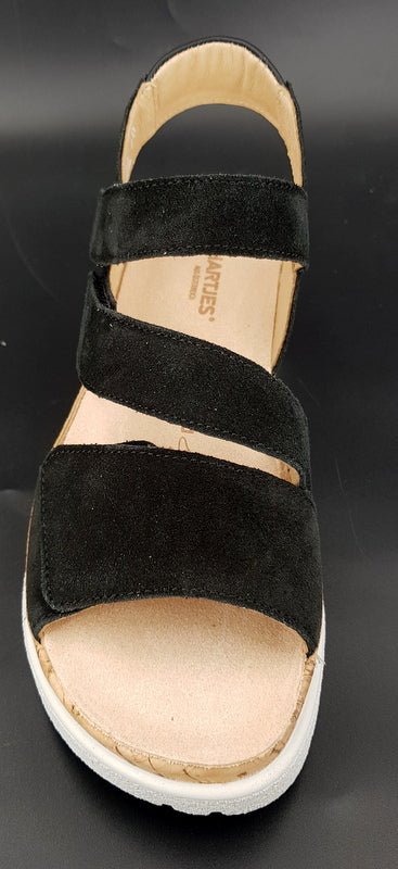 Hartjes Sandalette Jazz schwarz - Winzer Gesunde Schuhe