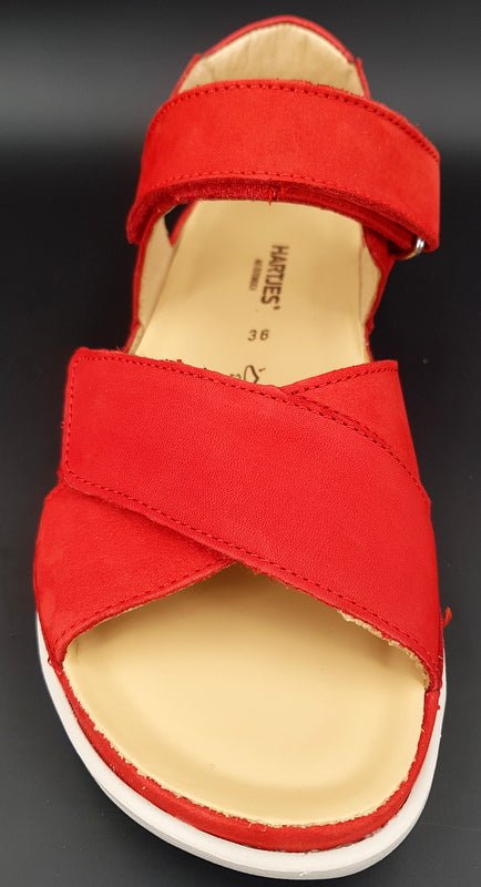 Hartjes Sandalette XS Römer rot - Winzer Gesunde Schuhe