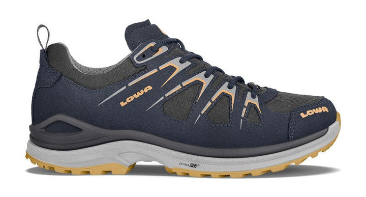 Lowa Innox EVO GTX LO Ws stahlblau-mandarine - Winzer Gesunde Schuhe