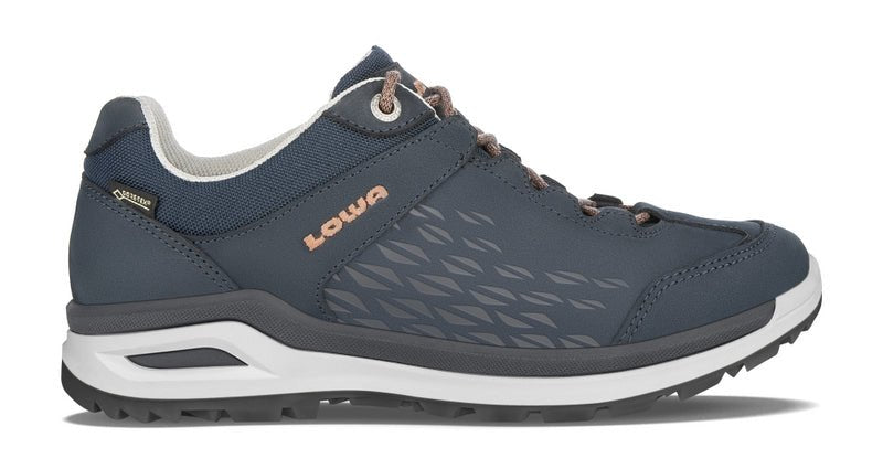 Lowa Locarno GTX Lo Ws navy-mandarine - Winzer Gesunde Schuhe