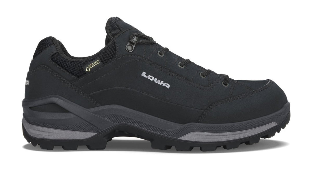 Lowa Renegade GTX LO schwarz-schwarz - Winzer Gesunde Schuhe