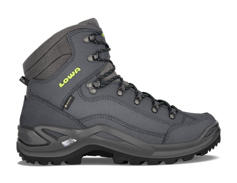 Lowa Renegade GTX MID dunkelblau-limone - Winzer Gesunde Schuhe