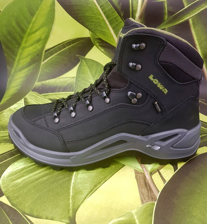 Lowa Renegade GTX MID schwarz-oliv - Winzer Gesunde Schuhe