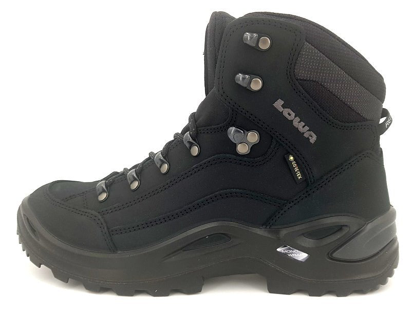 Lowa Renegade GTX MID tiefschwarz - Winzer Gesunde Schuhe