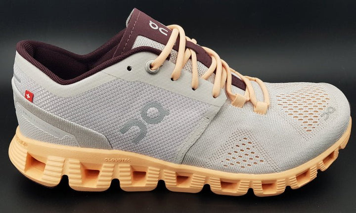 On Cloud X 2.0 Women Silver-Almond - Winzer Gesunde Schuhe
