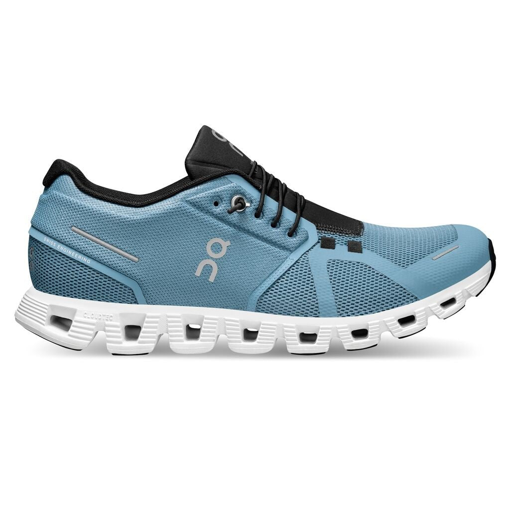 On Running Cloud 5 Niagara-Black - Winzer Gesunde Schuhe