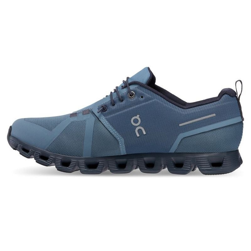 On Running Cloud 5 Waterproof Metal/navy men - Winzer Gesunde Schuhe