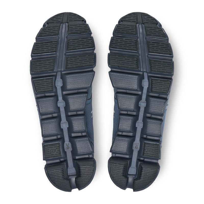On Running Cloud 5 Waterproof metal/navy women - Winzer Gesunde Schuhe
