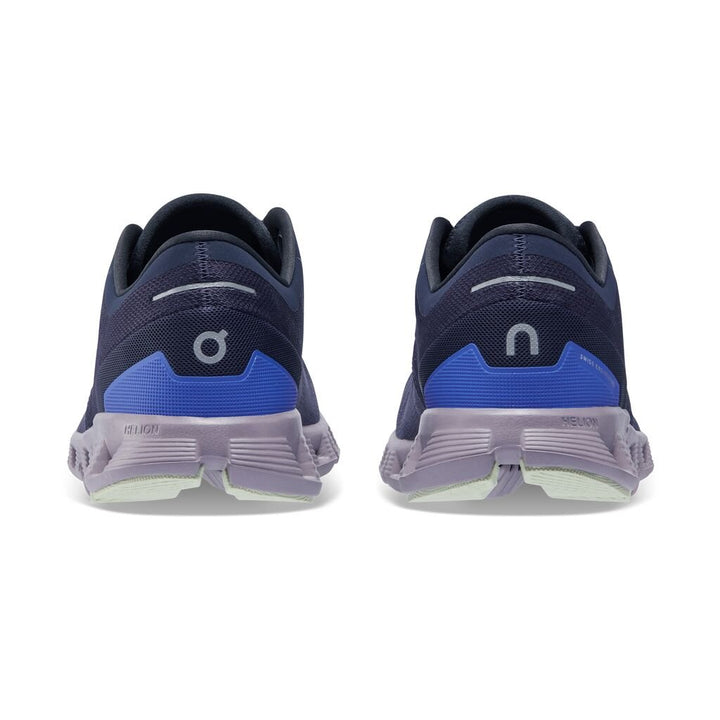 On Running Cloud X 3.0 Midnight/Heron Damen - Winzer Gesunde Schuhe