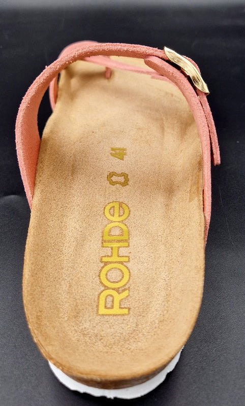 Rohde Zehentrenner Damen Rose - Winzer Gesunde Schuhe