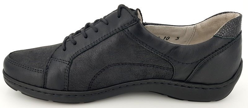 Waldläufer Henni Halbschuh schwarz - Winzer Gesunde Schuhe