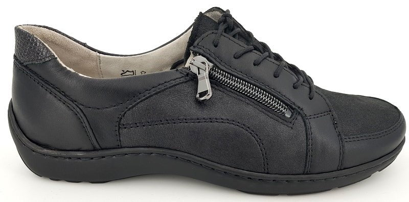 Waldläufer Henni Halbschuh schwarz - Winzer Gesunde Schuhe