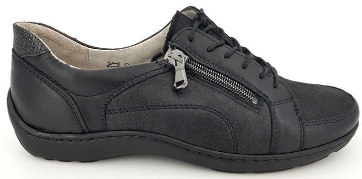 Waldläufer Henni Halbschuh schwarz - Winzer Gesunde Schuhe