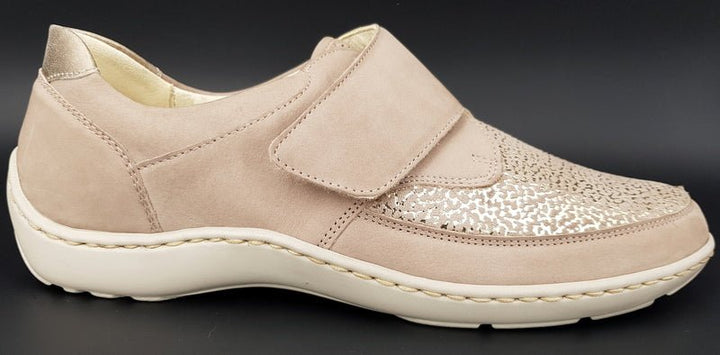 Waldläufer Henni soft beige Lightgold - Winzer Gesunde Schuhe