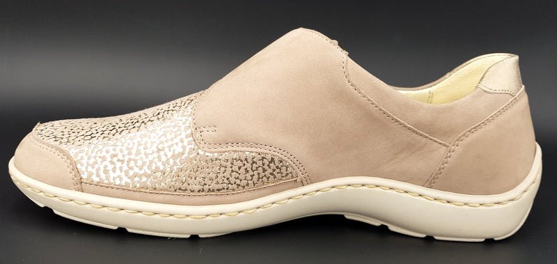 Waldläufer Henni soft beige Lightgold - Winzer Gesunde Schuhe