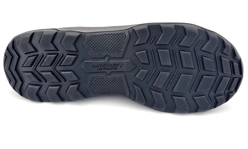 Waldläufer Herren Halbschuh H-Max schwarz carbon - Winzer Gesunde Schuhe