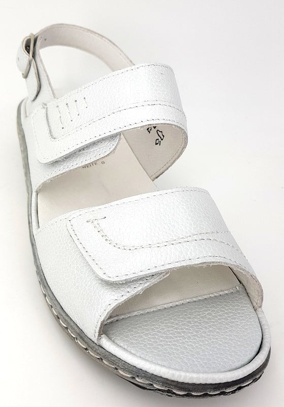 Waldläufer Sandalette Garda silber - Winzer Gesunde Schuhe