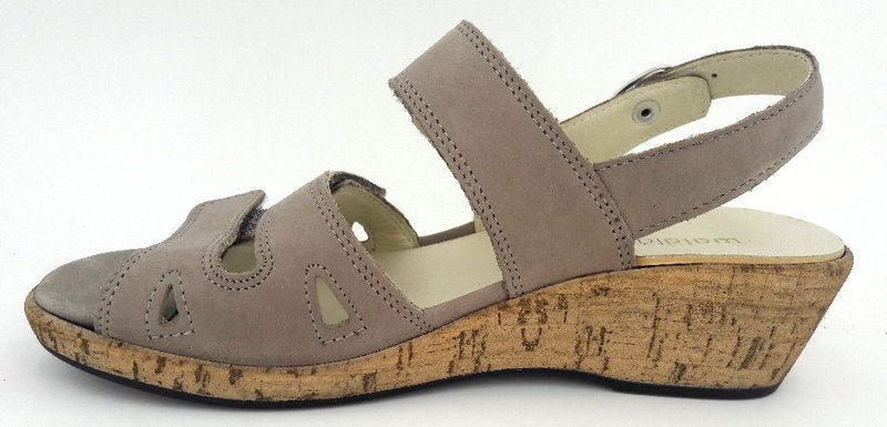 Waldläufer Sandalette Helinda beige - Winzer Gesunde Schuhe